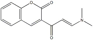 3-((E)-3-(dimethylamino)acryloyl)-2H-chromen-2-one Structure