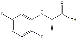 R/S-2,5-DIFLUOROPHENYL-ALANINE 구조식 이미지