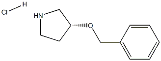 R/S-3-BENZYLOXY-PYRROLIDINE.HCL 구조식 이미지