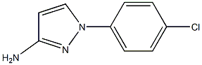 1-(4-CHLOROPHENYL)-1H-PYRAZOL-3-AMINE 구조식 이미지