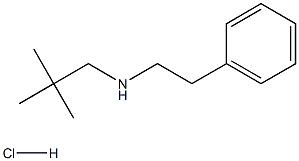 2,2-DIMETHYL-N-(2-PHENYLETHYL)PROPAN-1-AMINE HYDROCHLORIDE Structure