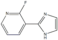 2-FLUORO-3-(1H-IMIDAZOL-2-YL)PYRIDINE Structure