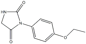 3-(4-ETHOXYPHENYL)IMIDAZOLIDINE-2,4-DIONE Structure