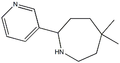 5,5-DIMETHYL-2-PYRIDIN-3-YLAZEPANE Structure