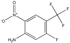 5-FLUORO-2-NITRO-4-(TRIFLUOROMETHYL)ANILINE Structure