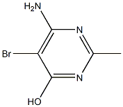 6-AMINO-5-BROMO-2-METHYL-PYRIMIDIN-4-OL Structure