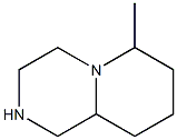 6-METHYL-OCTAHYDRO-PYRIDO[1,2-A]PYRAZINE Structure