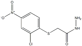 2-[(2-chloro-4-nitrophenyl)thio]ethanohydrazide Structure
