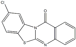 9-chloro-12H-benzo[4,5][1,3]thiazolo[2,3-b]quinazolin-12-one Structure