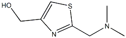 {2-[(dimethylamino)methyl]-1,3-thiazol-4-yl}methanol 구조식 이미지