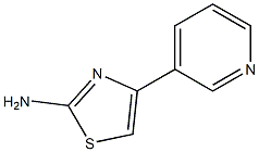 4-(3-pyridyl)-1,3-thiazol-2-amine 구조식 이미지