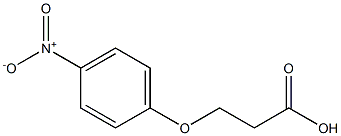 3-(4-nitrophenoxy)propanoic acid Structure