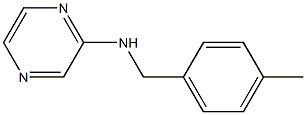 N-(4-methylbenzyl)-2-pyrazinamine 구조식 이미지