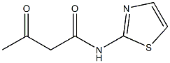 N1-(1,3-thiazol-2-yl)-3-oxobutanamide 구조식 이미지