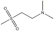 N1,N1-dimethyl-2-(methylsulfonyl)ethan-1-amine Structure