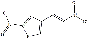 2-nitro-4-(2-nitrovinyl)thiophene 구조식 이미지