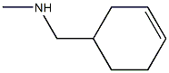 N-cyclohex-3-enylmethyl-N-methylamine 구조식 이미지