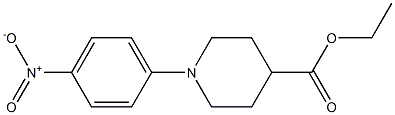 ethyl 1-(4-nitrophenyl)piperidine-4-carboxylate 구조식 이미지