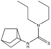 N'-bicyclo[2.2.1]hept-2-yl-N,N-dipropylthiourea 구조식 이미지