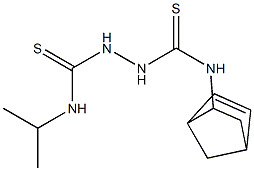 N1-bicyclo[2.2.1]hept-5-en-2-yl-N2-isopropylhydrazine-1,2-dicarbothioamide Structure