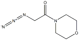 Azidoacetic acid morpholide 구조식 이미지