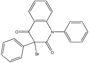 3-bromo-1,3-diphenyl-1,2,3,4-tetrahydroquinoline-2,4-dione Structure