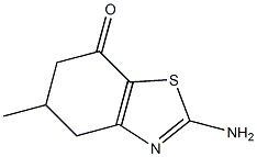 2-amino-5-methyl-5,6-dihydro-1,3-benzothiazol-7(4H)-one Structure