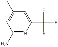 4-methyl-6-(trifluoromethyl)-2-pyrimidinylamine 구조식 이미지