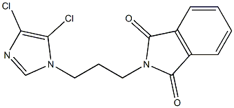 2-[3-(4,5-dichloro-1H-imidazol-1-yl)propyl]-1H-isoindole-1,3(2H)-dione 구조식 이미지