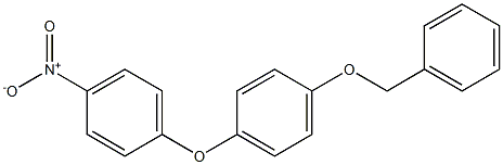 1-[4-(benzyloxy)phenoxy]-4-nitrobenzene 구조식 이미지