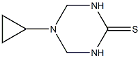 5-cyclopropyl-1,3,5-triazinane-2-thione Structure