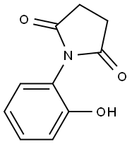 1-(2-hydroxyphenyl)pyrrolidine-2,5-dione 구조식 이미지