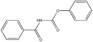 phenyl N-benzoylcarbamate Structure