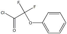 2,2-Difluoro-(O-phenyl)glycolylchloride Structure