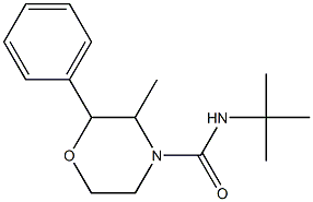 N4-(tert-butyl)-3-methyl-2-phenylmorpholine-4-carboxamide Structure