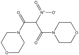 1,3-dimorpholino-2-nitropropane-1,3-dione 구조식 이미지