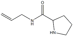 N-allylpyrrolidine-2-carboxamide Structure