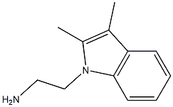 2-(2,3-dimethyl-1H-indol-1-yl)ethanamine 구조식 이미지