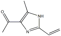 1-(5-methyl-2-vinyl-1H-imidazol-4-yl)ethanone Structure