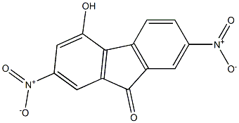 4-hydroxy-2,7-dinitro-9H-fluoren-9-one Structure
