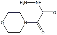 2-morpholino-2-oxoacetohydrazide Structure