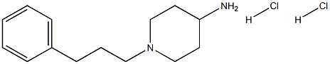 1-(3-phenylpropyl)piperidin-4-amine dihydrochloride Structure