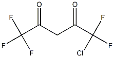 1-chloro-1,1,5,5,5-pentafluoropentane-2,4-dione Structure