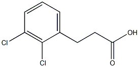 3-(2,3-dichlorophenyl)propanoic acid 구조식 이미지