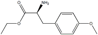 (S)-ethyl 2-amino-3-(4-methoxyphenyl)propanoate Structure
