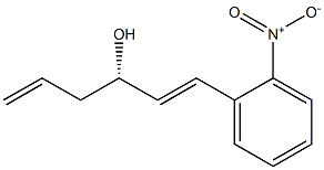 (S,E)-1-(2-nitrophenyl)hexa-1,5-dien-3-ol Structure