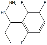 1-(1-(2,3,6-trifluorophenyl)propyl)hydrazine Structure