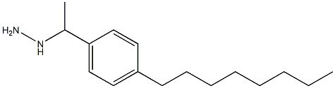 1-(1-(4-octylphenyl)ethyl)hydrazine 구조식 이미지