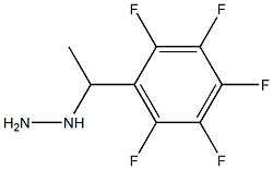 1-(1-(perfluorophenyl)ethyl)hydrazine Structure