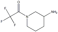 1-(3-aminopiperidin-1-yl)-2,2,2-trifluoroethanone Structure